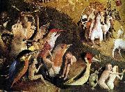 Hieronymus Bosch The Garden of Earthly Delights tryptich, oil painting on canvas